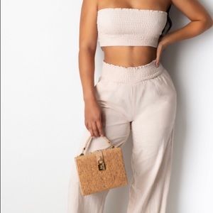 Strapless Summer Pant Set NWT